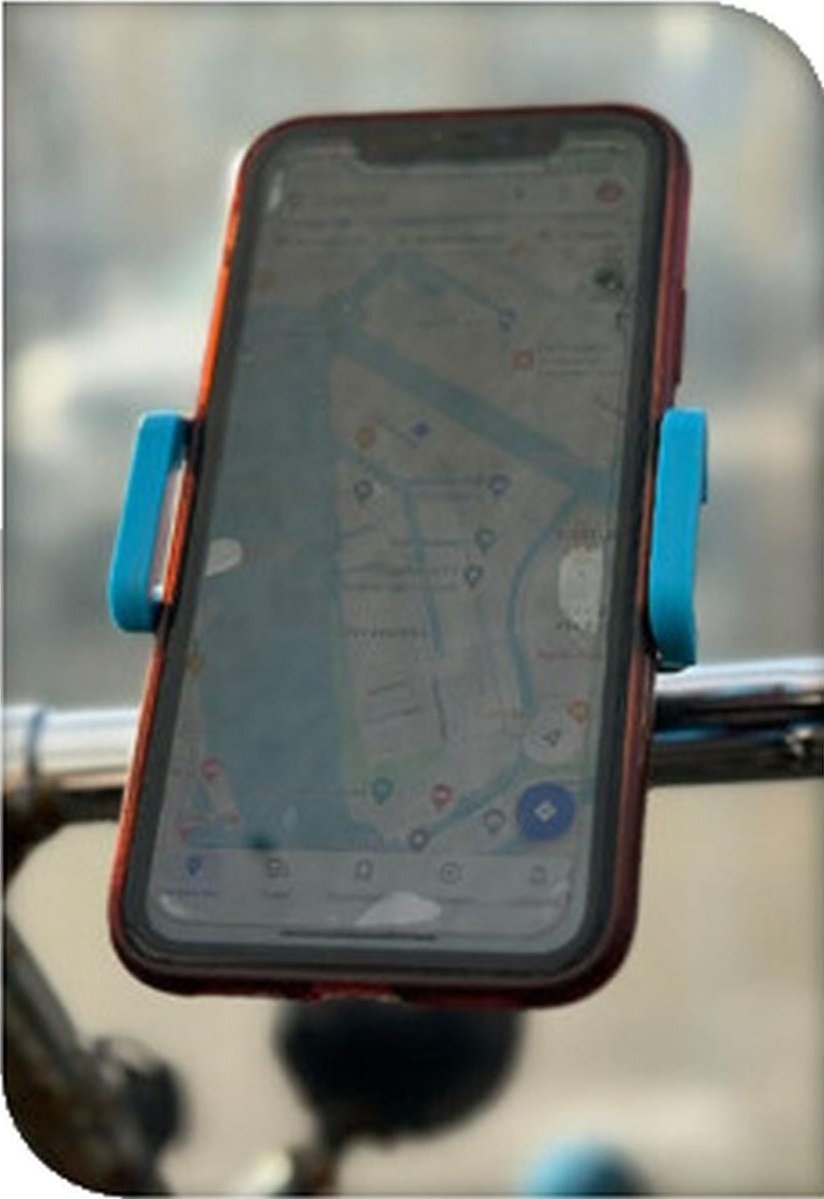 Mbajtës biçiklete Premium Parts Ph1, set 5 copë, i zi dhe blu