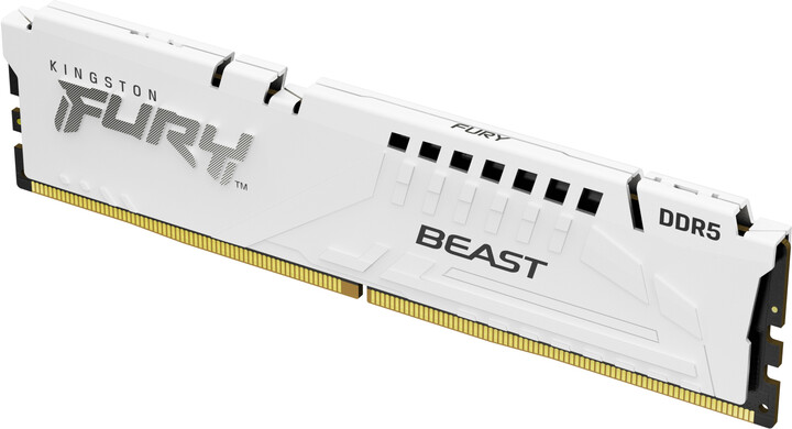 Module të memories Kingston Fury Beast White 64GB (2x32GB) DDR5 6000 CL40