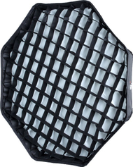 Grid dritash Aurora për softbox oktagonal 60cm, huall mjalti, i zi