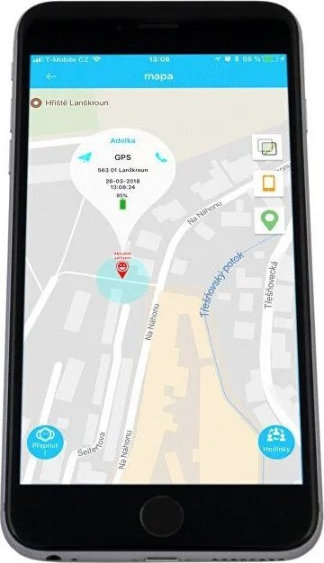 Ora inteligjente Helmer LK 707, GPS, kamera, blu