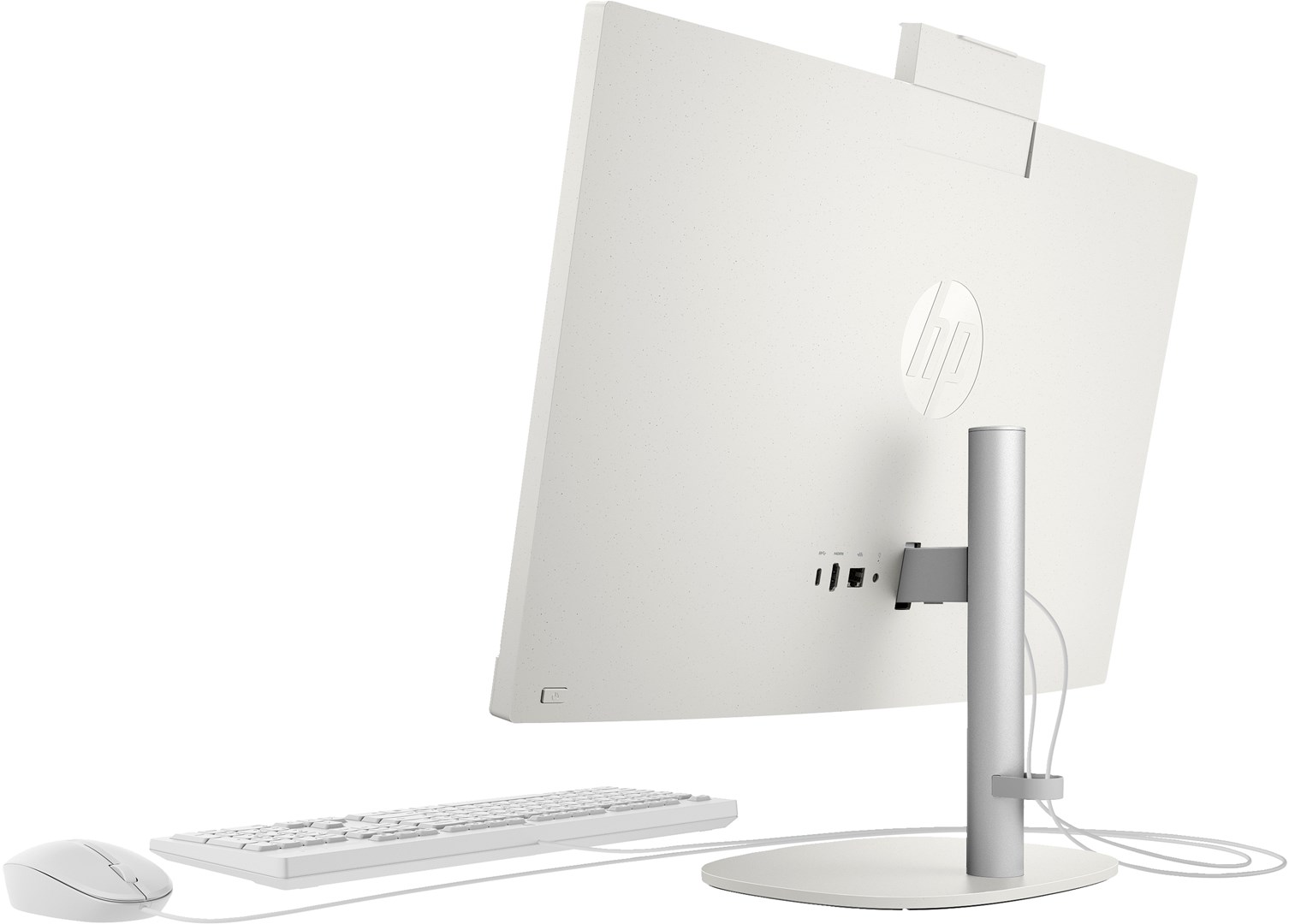Kompjuter All in One HP 240 G10, Intel Core i5, 16GB RAM, 256GB SSD, 23.8", i bardhë