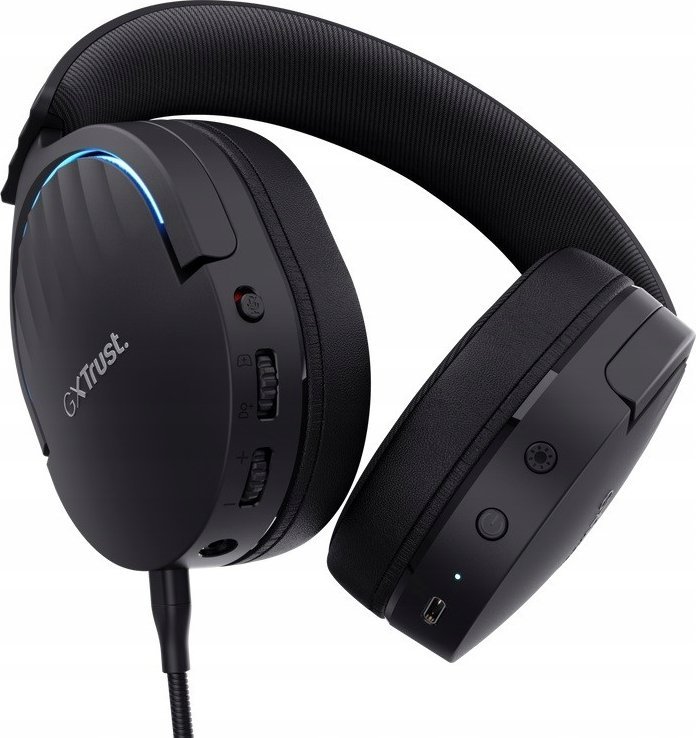 Kufje gaming Trust GXT491 Fayzo, pa tela, stereo, të zeza