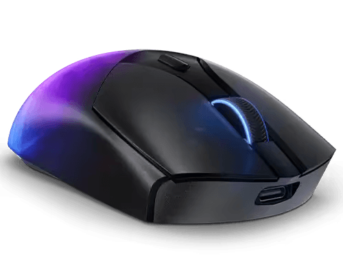 Maus gaming Lenovo Legion M410, wireless RF dhe USB Type C, 16000 DPI, i zi