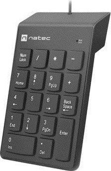 Tastierë Natec Goby, numerike, me kabllo, US, e zezë