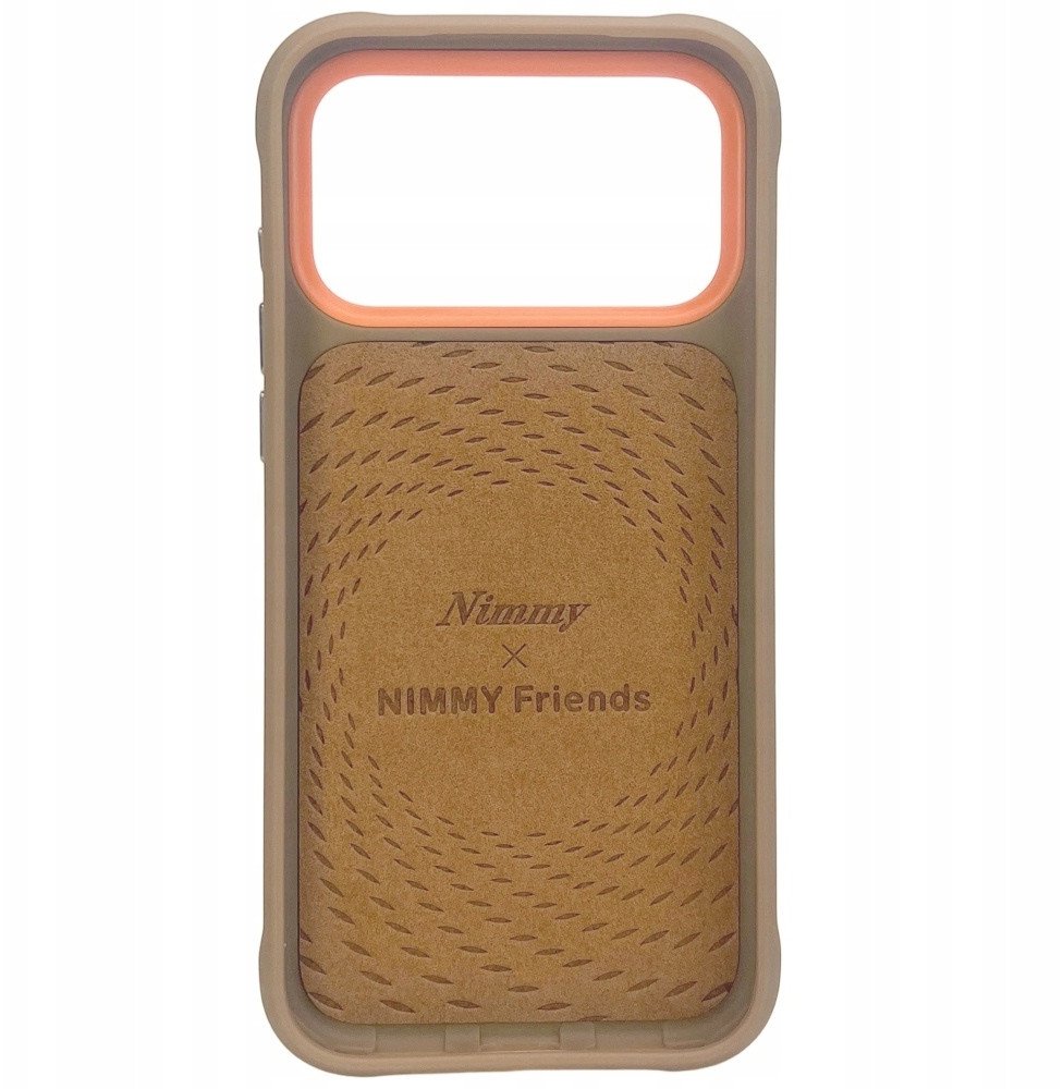 Маска Nimmy Tiger MagSafe за iPhone 17 Pro Max, заштитна, светло кафеава