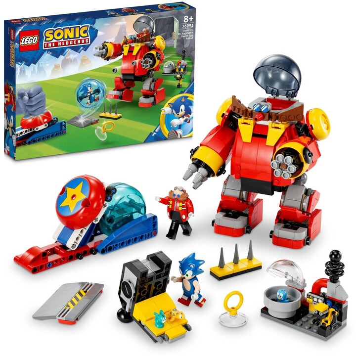 Lodër LEGO® Sonic the Hedgehog™ 76993 Sonic vs. Death Egg Robot Dr. Eggmana