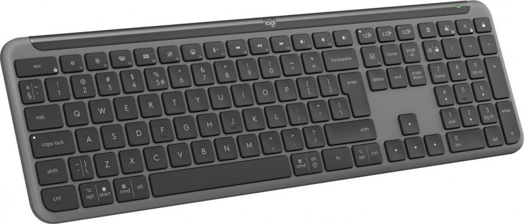 Tastierë Logitech Signature Slim K950, US, e hirtë