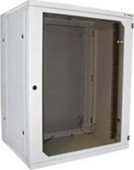 Kabinet muror rrjeti CONTEG RUN 12U, 624 x 600 x 400 mm, gri e hapur