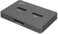 Doking stacion Digitus DA-71142, M.2 NVMe dhe M.2 SATA, USB C, gri
