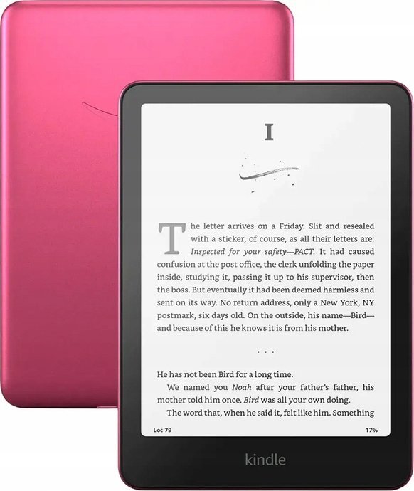Lexues elektronik Amazon Kindle Paperwhite Signature Edition 2024, 7", USB C, Metallic Raspberry