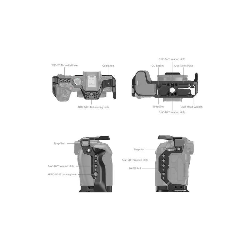Mbajtës SmallRig për Canon EOS R8
