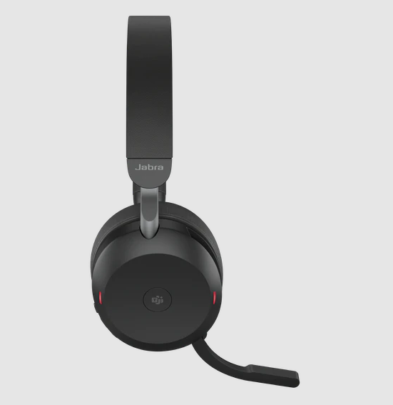 Kufje Jabra Evolve2 75 MS Stereo, USB C, me qëndro tavoline, të zeza