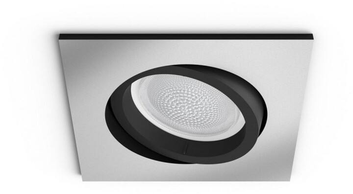 Ndriçues Philips Hue Centura GU10, 7.5W, katror, alumin