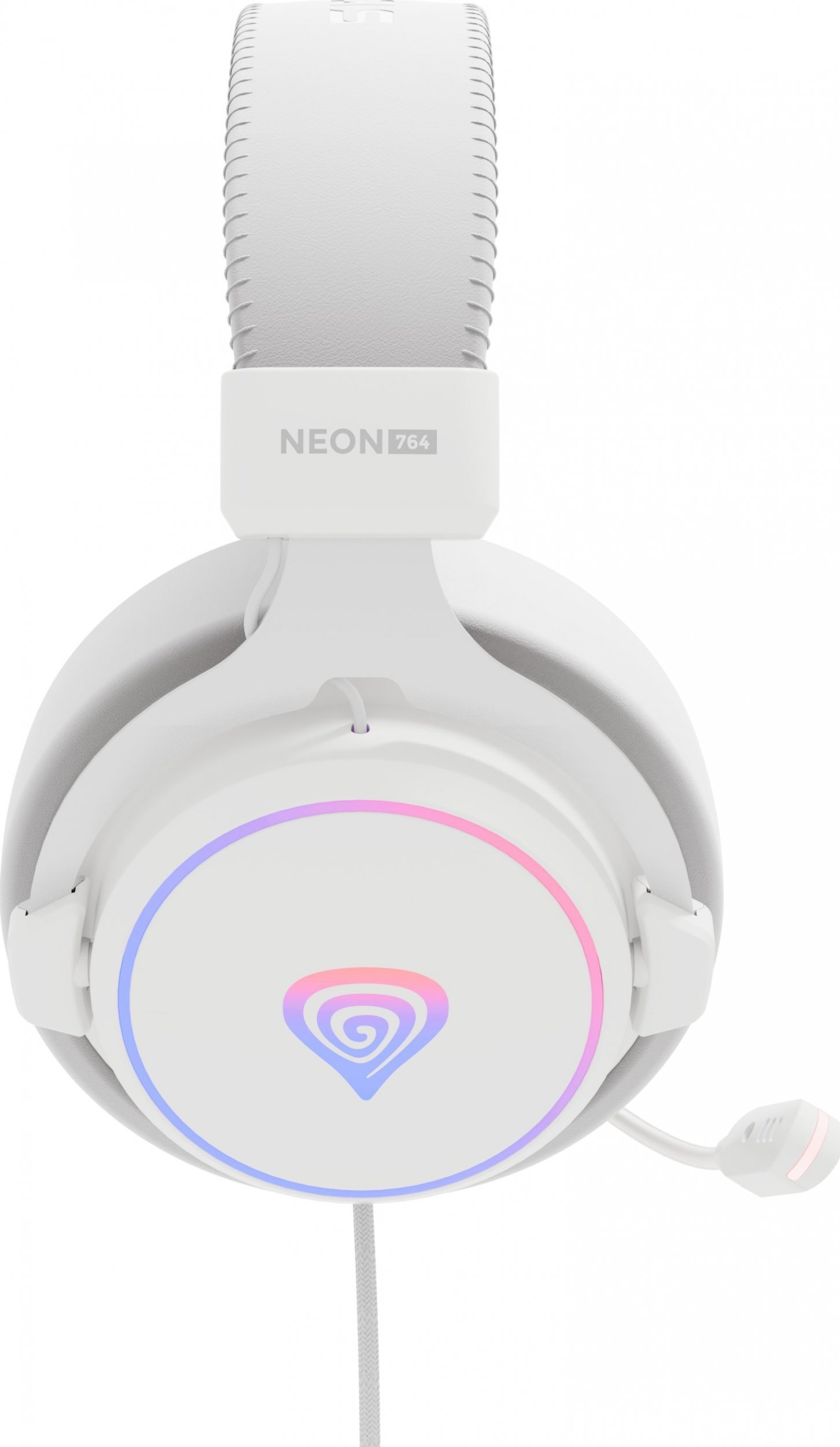 Kufje gaming Genesis Neon 764, USB, menaxhim kablloje, të zeza