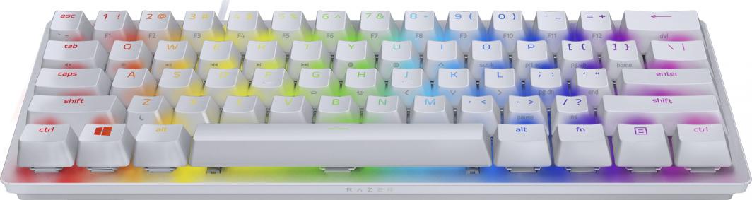 Tastierë Razer Mini Purple Switch, e bardhë