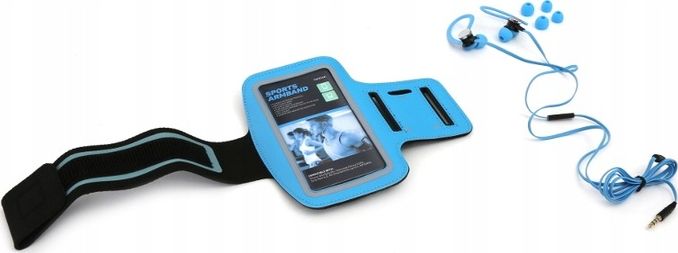 Слушалки Platinet Sport + Armband PM1070