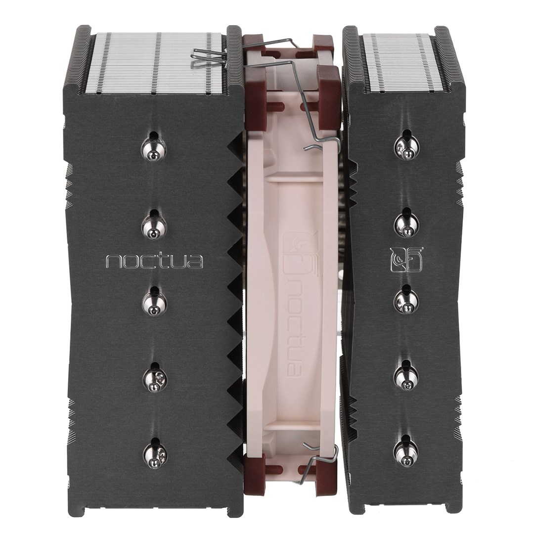 Ftohës CPU Noctua NH-D12L, 120mm Fan, LGA 1150/1200, i kaftë/i argjendtë