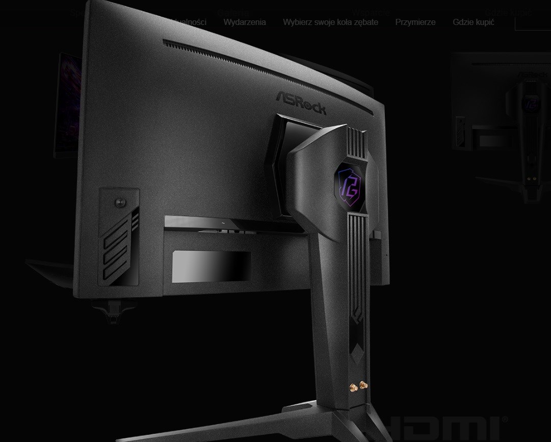 Monitor gaming Asrock Phantom Gaming PG27QRT2A, 27", QHD 2560 x 1440, 180Hz, i zi