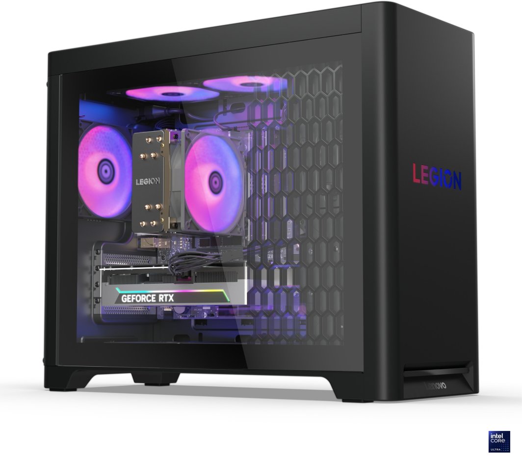 Kompjuter Lenovo Legion T5 30IAX10, Intel Core Ultra 5 225, 32GB RAM, 1TB M.2 PCIe, NVIDIA GeForce RTX 5060, i zi