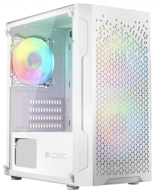 Kasë Logic Aramis ARGB, e bardhë