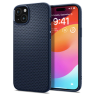 Mbrojtëse për celular iPhone 15 Spigen Liquid Air, e kaltër e errët