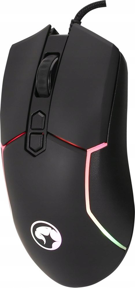 Mouse gaming Marvo M655, 12000 DPI, 7 butona, me ndriçim RGB, me kabllo USB, i zi