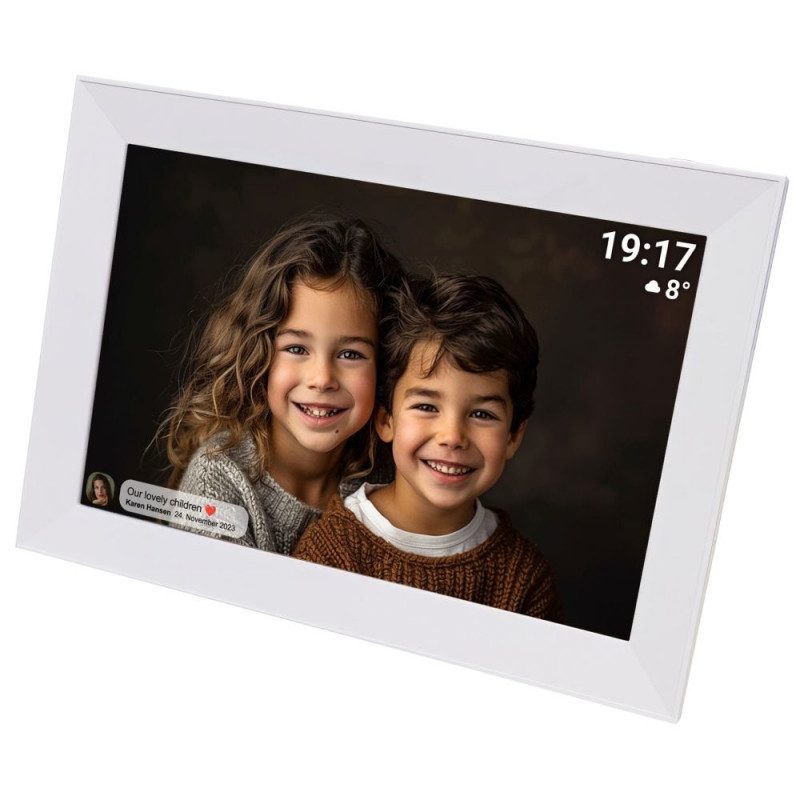 Denver Smart Digital Wi-Fi Photoframe White