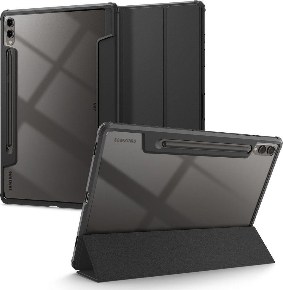 Mbulesë tablet Spigen Ultra Hybrid Pro, për Samsung Galaxy Tab S9 Plus 12.4", e zezë
