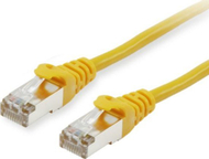 Kabllo rrjeti Equip Cat.6A S/FTP Patch, 25m, e verdhë