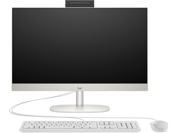 Kompjuter HP PC AiO ProOne 240 G10, 23.8", Intel Core i7-1355U, 16GB(1x16GB) DDR4-3200 MT/, 512GB M.2 SSD, i bardhë