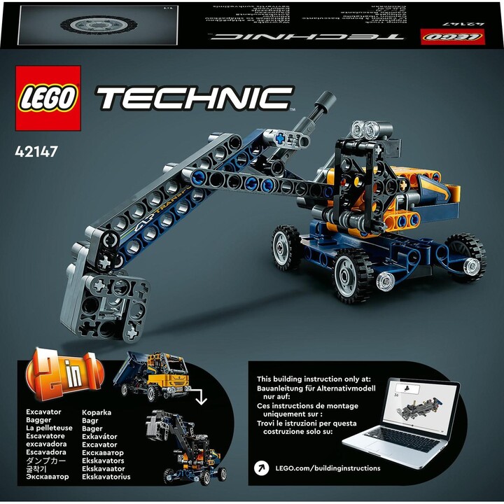 Set LEGO® Technic 42147 Dump truck, 177 pjesë