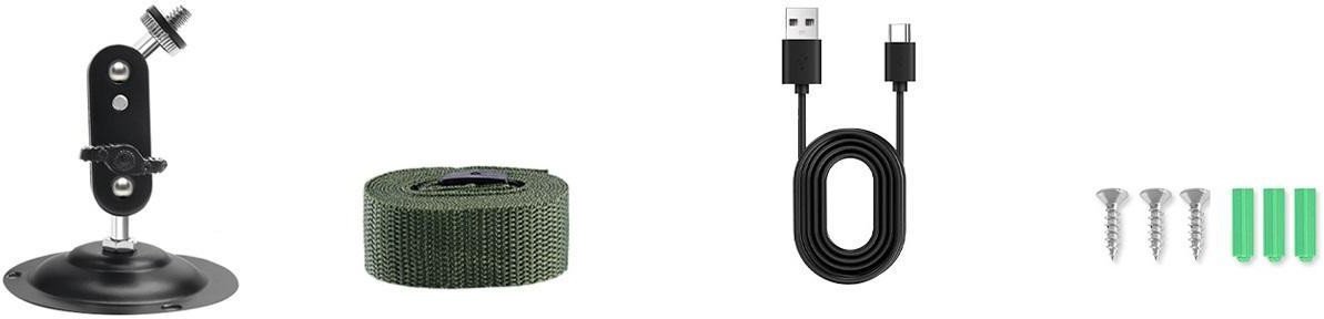 Kamerë sigurie Diqit Solar WiFi Wildlife, ekran 1.77", bateri 5000mAh, e bardhë