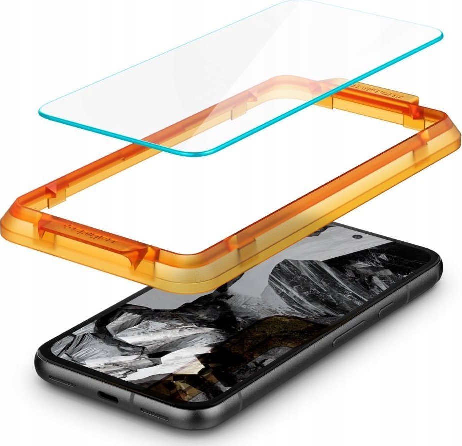 Xham mbrojtës Spigen Glas tR AlignMaster, Google Pixel 8a, 2 copë, transparent