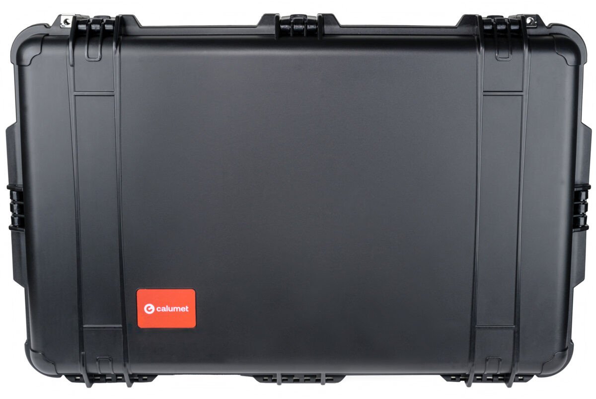 Çantë e fortë Calumet Hard Case 7235, me karrocë, IP67, e zezë