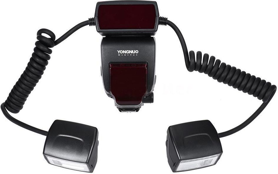 Blic makro Yongnuo YN-24EX TTL, për Canon, LED asistim, i zi