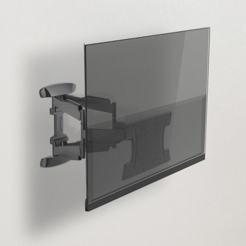 Mbajtëse muri për TV Maclean, 32"-65", VESA 400x200, e zezë
