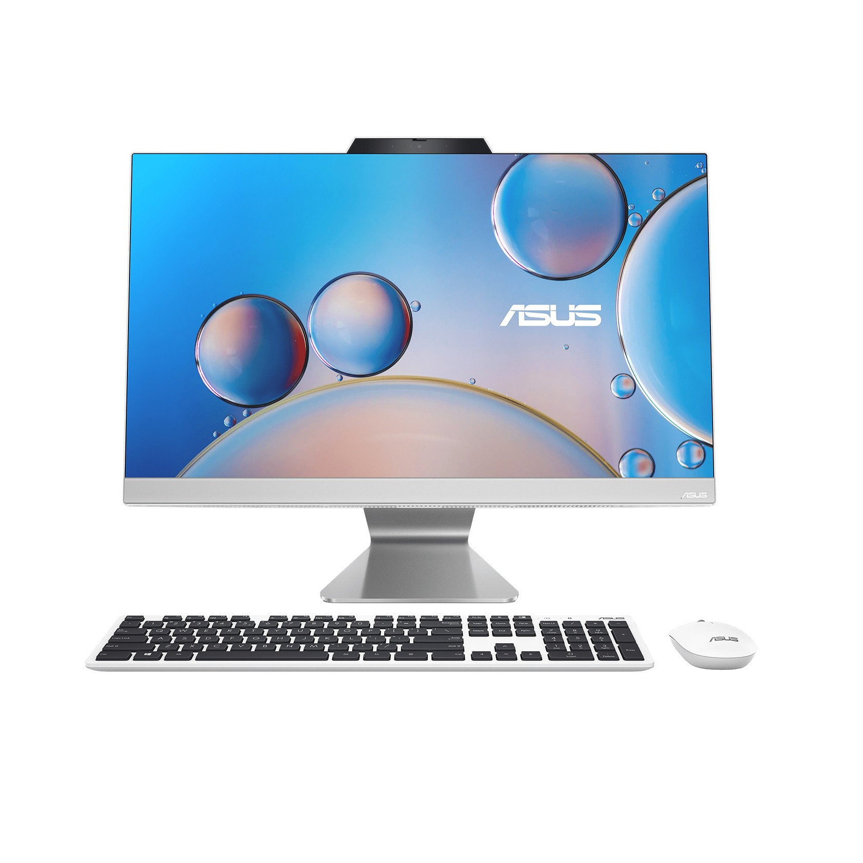 Kompjuter Asus AiO ExpertCenter M3402WFAK-WPC050W, AMD Ryzen 5 7520U, 23.8", FHD, 8GB RAM, 512GB SSD, i bardhë