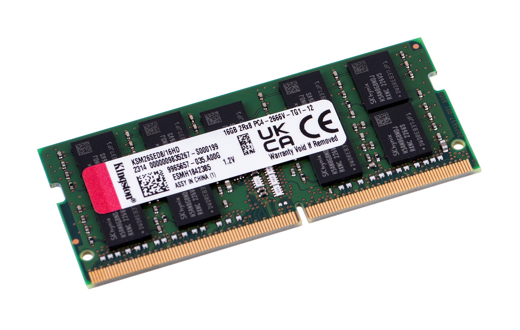 Memorie RAM Kingston, 16GB, DDR4 SO-DIMM, 2666MHz