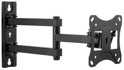 Mbajtëse muri për monitor dhe TV Fiber Mounts FM233, 13"-30", 15 kg, e zezë