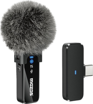Mikrofon lavalier Mozos MX2-SINGLE, wireless 2.4 GHz, USB-C, i zi