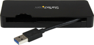 Dock stacion udhëtimi StarTech.com USB 3.0, HDMI VGA, Gigabit Ethernet, i zi