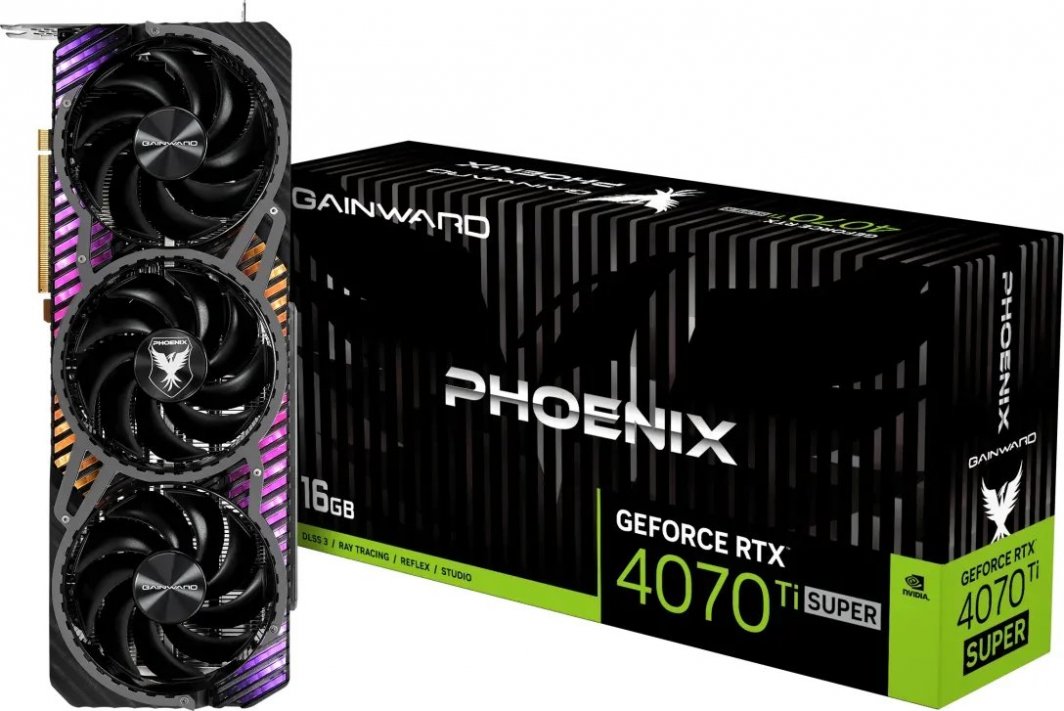 Kartelë grafike Gainward GeForce RTX 4070 Ti SUPER Phoenix 16GB GDDR6X