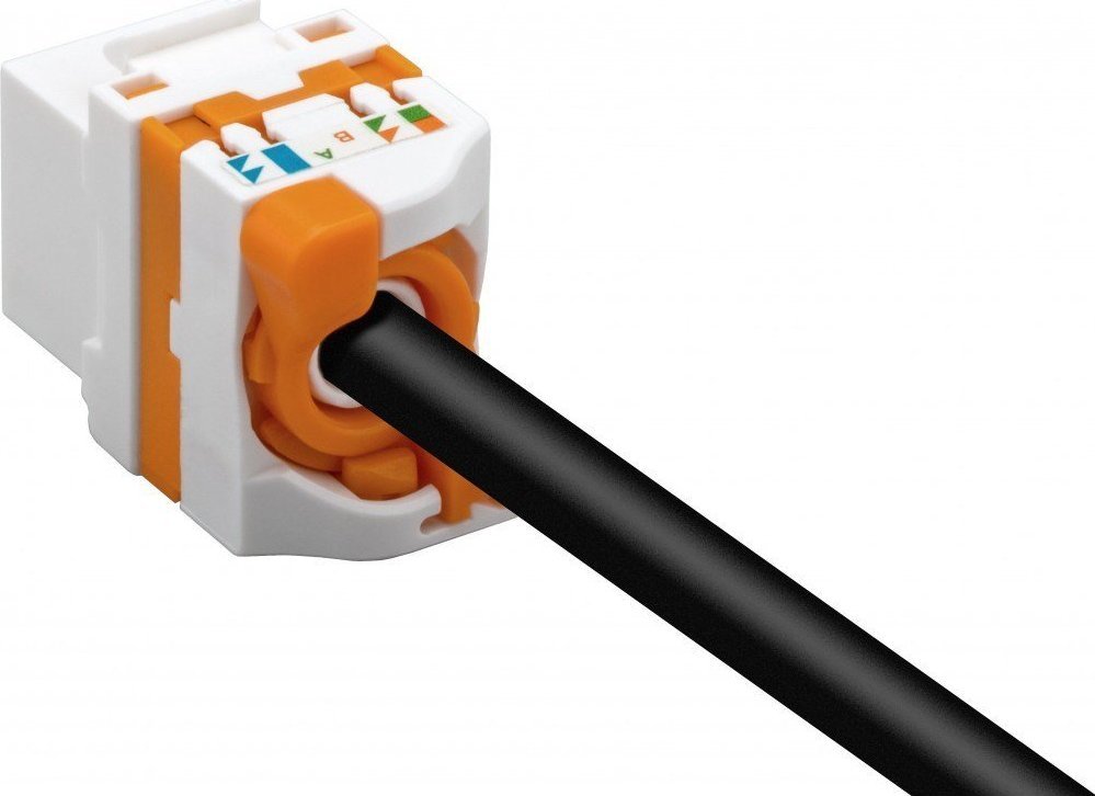 Модул кејстон Текли 028573 RJ45, Cat6 UTP, PoE, бел