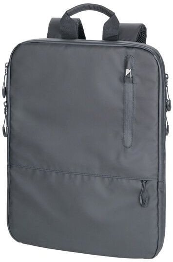 Çantë shpine Troika Black Expandable, 6 14L, për laptop 16", e zezë