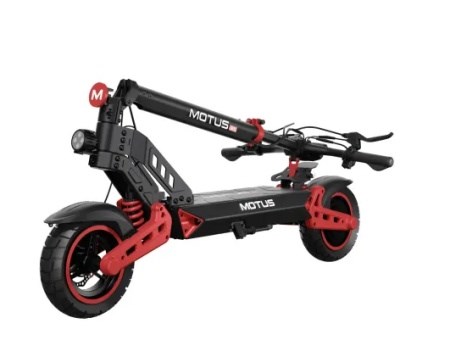Trotinet elektrik Motus Pro 10 Daytona S, 1000W, bateri 20Ah, i kuq e zi