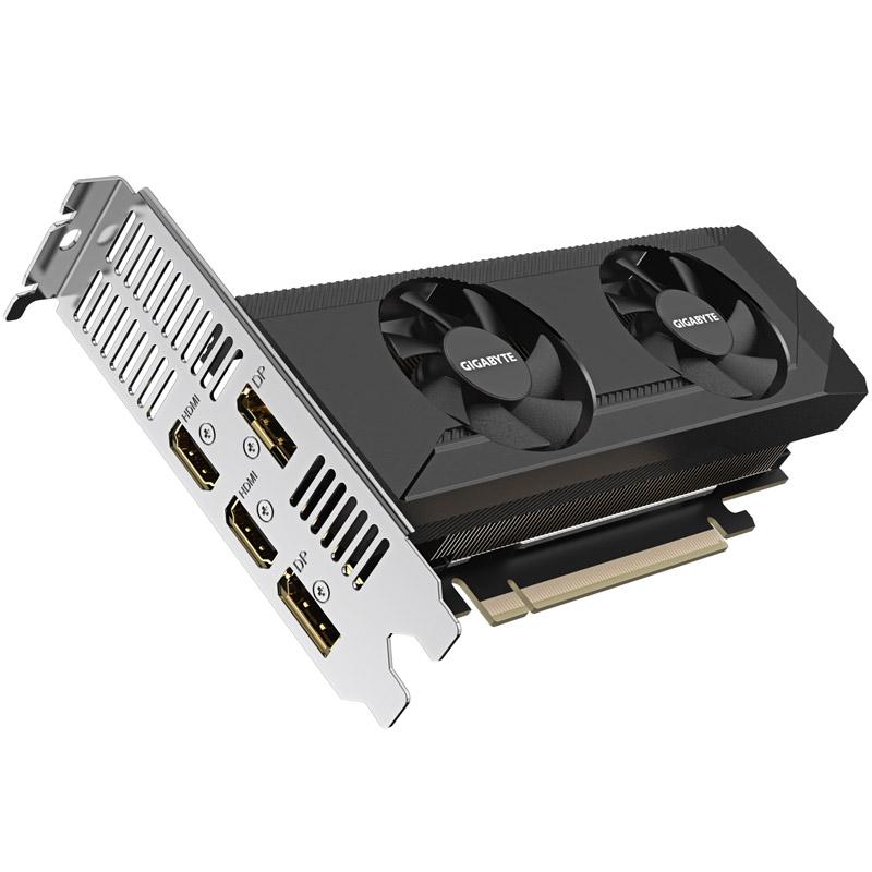 Kartë grafike Gigabyte GeForce RTX 3050 OC Low Profile, 6GB GDDR6, e zezë