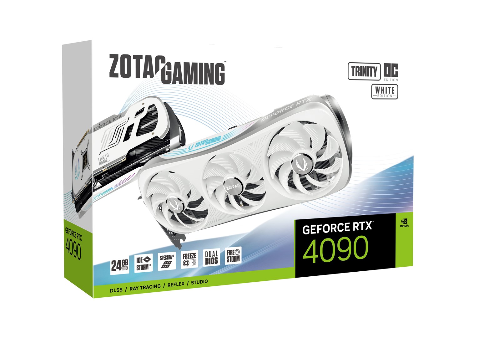 Kartë grafike Zotac NVIDIA GeForce RTX 4090, OC, 24 GB GDDR6X