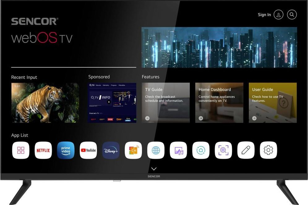 Televizor Sencor SLE 32S803B, 32", Smart TV, i zi