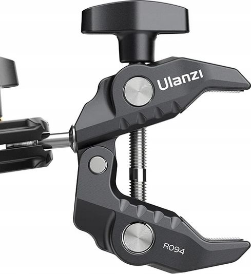 Kapëse montuese Ulanzi R094, Magic Arm fleksibël, metal, e zezë