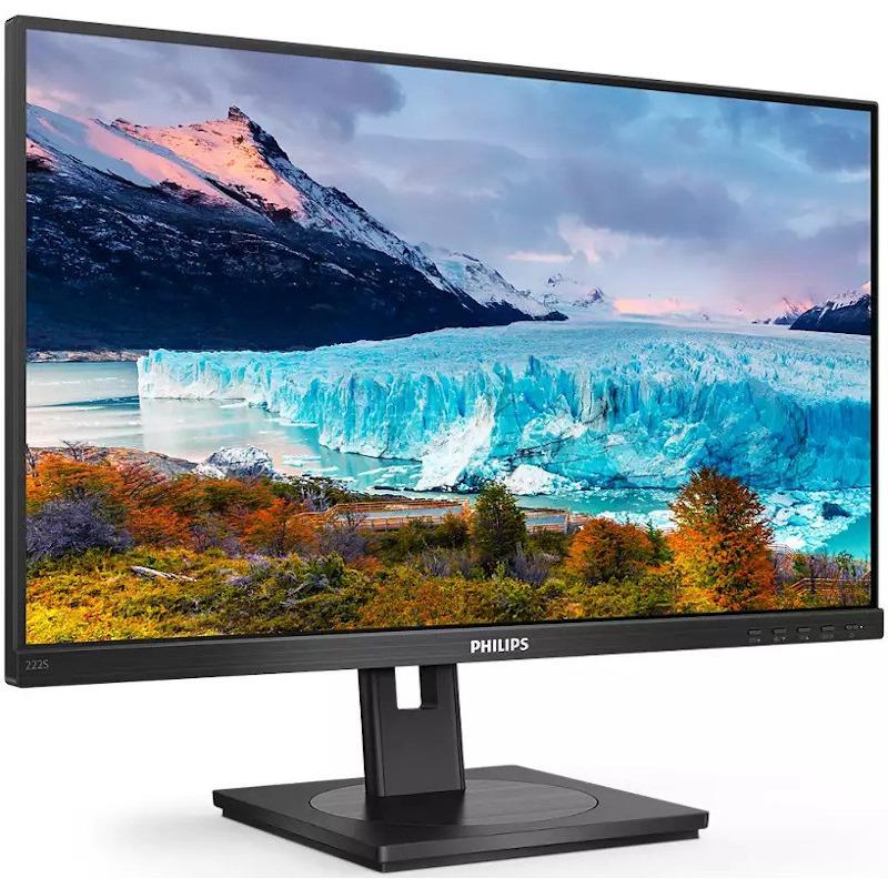 Monitor Philips S-Line 222S1AE/00, 21.5", Full HD, IPS, i zi